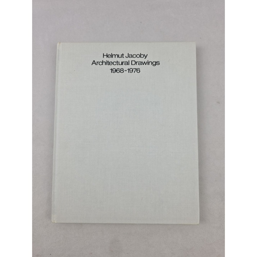 Architectural Drawings, 1968--1976, Jacoby, Helmut, Very Good Book